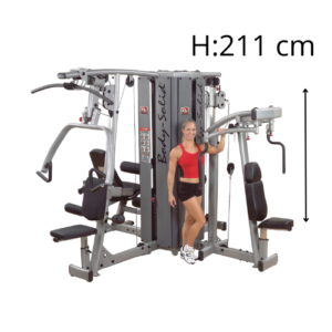 Body Solid with 4 Weight Stacks