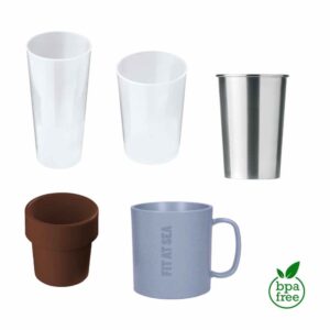 Reusable water cups