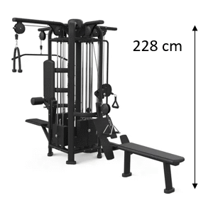 Toorx Professional CSX-9000 Multi Jungle Crossover 4-stack