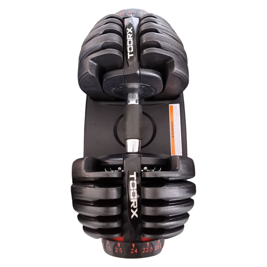 Toorx Fitness MCR-24 Adjustable Dumbbell 2.5 to 24 kg